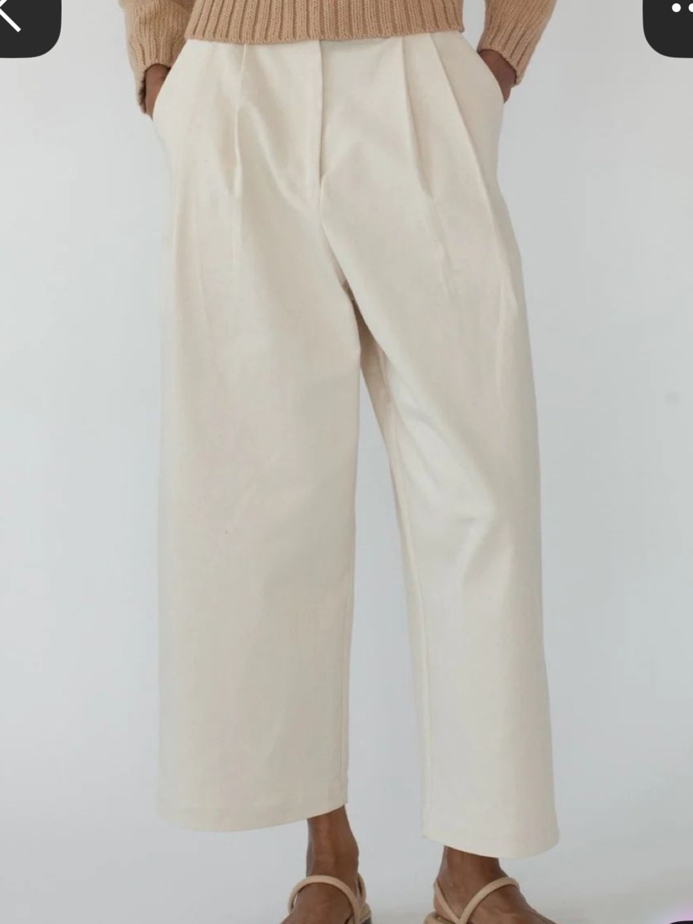 Shaina Mote Boy Trouser in Natural size 2